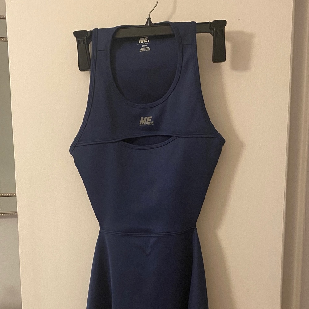 Dark Blue Sleeveless dress